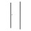 Drzwi prysznicowe 80 Sinco Gun Metal Besco (DS-80-GM)