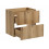 Zestaw meblowy 60cm z blatem Nova Oak Comad (SET-NOA B WHITE 60CM S)