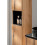 Zestaw meblowy 140cm z blatem i szafką wysoką Nova Oak Comad (SET-NOA B BLACK 140CM S HC)