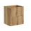 Zestaw meblowy 140cm z blatem i szafką wysoką Nova Oak Comad (SET-NOA B BLACK 140CM S HC)