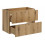 Zestaw meblowy 80cm z blatem i szafką wysoką Nova Oak Comad (SET-NOA B WHITE 80CM S HC)