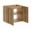 Zestaw meblowy 60cm z umywalką Dance Nova Oak Comad (SET-NOA 60CM D DANCE)