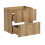 Zestaw meblowy 120cm z blatem Nova Oak Comad (SET-NOA B WHITE 120CM S)