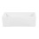 Zestaw meblowy 50cm z blatem i umywalką nablatową Gaja Nova Oak Comad (SET-NOA B WHITE 50CM D UN GAJA 35 SW)