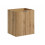 Zestaw meblowy 50cm z blatem i umywalką nablatową Gaja Nova Oak Comad (SET-NOA B WHITE 50CM D UN GAJA 35 SW)