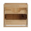 Zestaw meblowy 60cm z blatem Nova Oak Comad (SET-NOA B BLACK 60CM S)