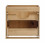 Zestaw meblowy 90cm z blatem Nova Oak Comad (SET-NOA B BLACK 90CM S)