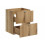 Zestaw meblowy 140cm z blatem Nova Oak Comad (SET-NOA B WHITE 140CM S)