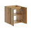 Zestaw meblowy 100cm z blatem Nova Oak Comad (SET-NOA B WHITE 100CM D)