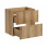 Zestaw meblowy 80cm z blatem Nova Oak Comad (SET-NOA B OAK 80CM S LR)