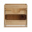 Zestaw meblowy 80cm z blatem Nova Oak Comad (SET-NOA B OAK 80CM S LR)