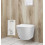 Pojemnik na szczotkę WC Wall Box Brush S lewy White Glass Balneo (B0401070504-01)