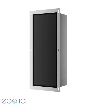 Pojemnik na szczotkę WC Wall Box Brush S lewy Black Glass Balneo (B0401020504-01)