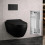 Pojemnik na szczotkę WC Wall Box Brush L prawy Tiles Balneo (B0401060108-02)