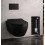 Pojemnik na szczotkę WC Wall Box Brush S prawy Black Glass Balneo (B0401020507-01)