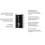 Pojemnik na szczotkę WC Wall Box Brush S prawy Black Glass Balneo (B0401020507-01)