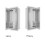 Pojemnik na szczotkę WC Wall Box Brush L prawy Black Glass Balneo (B040102050802)