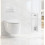 Pojemnik na szczotkę WC Wall Box Brush L prawy White Glass Balneo (B0401070508-02)