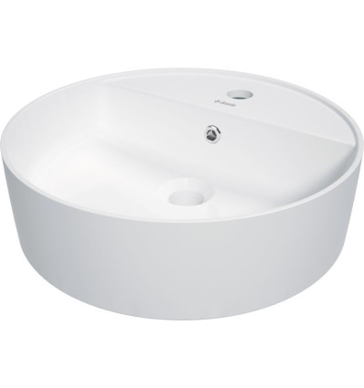 Umywalka ceramiczna nablatowa z miejscem na baterię Deante (CGR AU4B)