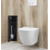 Pojemnik na szczotkę WC Wall Box Brush L lewy Black Glass Balneo (B0401020505-02)