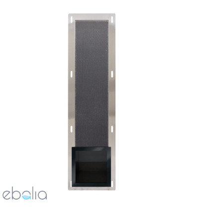 Półka schowek na papier Balneo Wall Box Paper 3 wbudowany w ścianę black Balneo (PB-BL3)