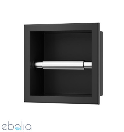 Podajnik papieru Wall Box Paper 1 Black Balneo (PB-BL1)