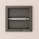 Podajnik papieru Wall Box Paper 1 Gun Metal Balneo (B0301080306-1)