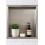 Półka wnękowa z kołnierzem 30x30x7cm Wall Box One Inox Balneo (OB-IN1)
