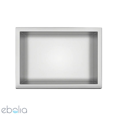 Półka wnękowa z kołnierzem 30x20x10cm Wall Box One Inox Balneo (B0101010110-1)