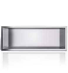 Półka wnękowa z kołnierzem 60x20x10cm Wall Box One Inox Balneo (B0101010110-3)