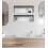 Półka wnękowa z kołnierzem 60x20x10cm Wall Box One Inox Balneo (B0101010110-3)