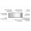 Półka wnękowa z kołnierzem 60x20x10cm Wall Box One Inox Balneo (B0101010110-3)