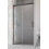 Drzwi prysznicowe 130 Idea Black DWJ Radaway (387017-54-01L)