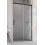 Drzwi prysznicowe 160 Idea Black DWJ Radaway (387020-54-01R)