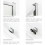 Kabina przyścienna 120x80 New Corrina New Trendy (K-0480)