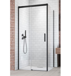 Kabina prysznicowa 130x80 Idea KDJ Black Radaway (387043-54-01L + 387051-54-01R)