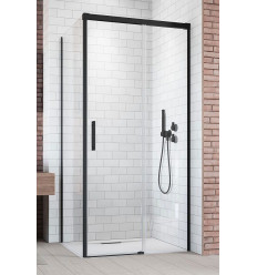 Kabina prysznicowa 140x120 Idea KDJ Black Radaway (387044-54-01R + 387054-54-01L)