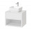 Szafka pod umywalkę nablatową biały/biały Tuto Excellent (MLEX.0102.600.WHWH)
