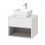 Szafka pod umywalkę nablatową biały/beton Tuto Excellent (MLEX.0102.600.WHCO)
