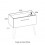 Szafka z blatem 90 Futuris White Elita (166933 + RE050900128060)
