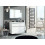 Szafka pod umywalkę z blatem 70 Lofty White Elita (RE010700028060 + RE050700028060)