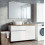 Zestaw szafek z blatem 120 Lofty White Elita (RE010700028060 + RE080500028060 + RE05120012S780)