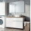 Zestaw szafek z blatem 120 Lofty White Elita (RE010700028060 + RE080500028060 + RE05120012S780)