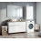Zestaw szafek z blatem 120 Lofty White Elita (RE010700028060 + RE080500028060 + RE05120012S780)