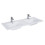 Umywalka ceramiczna 120 Skappa duo white Elita (RE041203068060)
