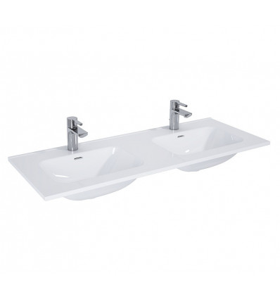 Umywalka ceramiczna 120 Skappa duo white Elita (RE041203068060)
