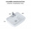 Umywalka nablatowa 50 Enzo white Elita (RE040500148060)